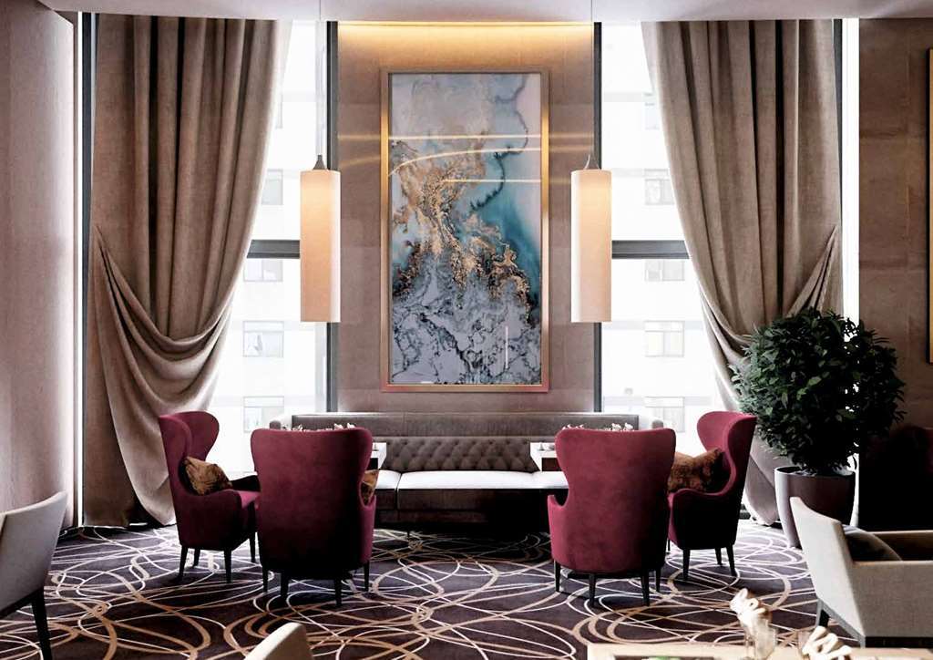 מלון Doubletree By Hilton אלמטי מסעדה תמונה